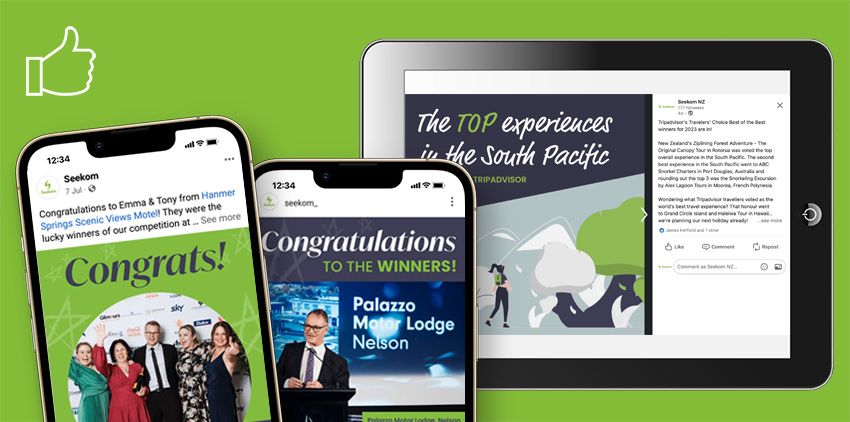 screenshot of Seekom