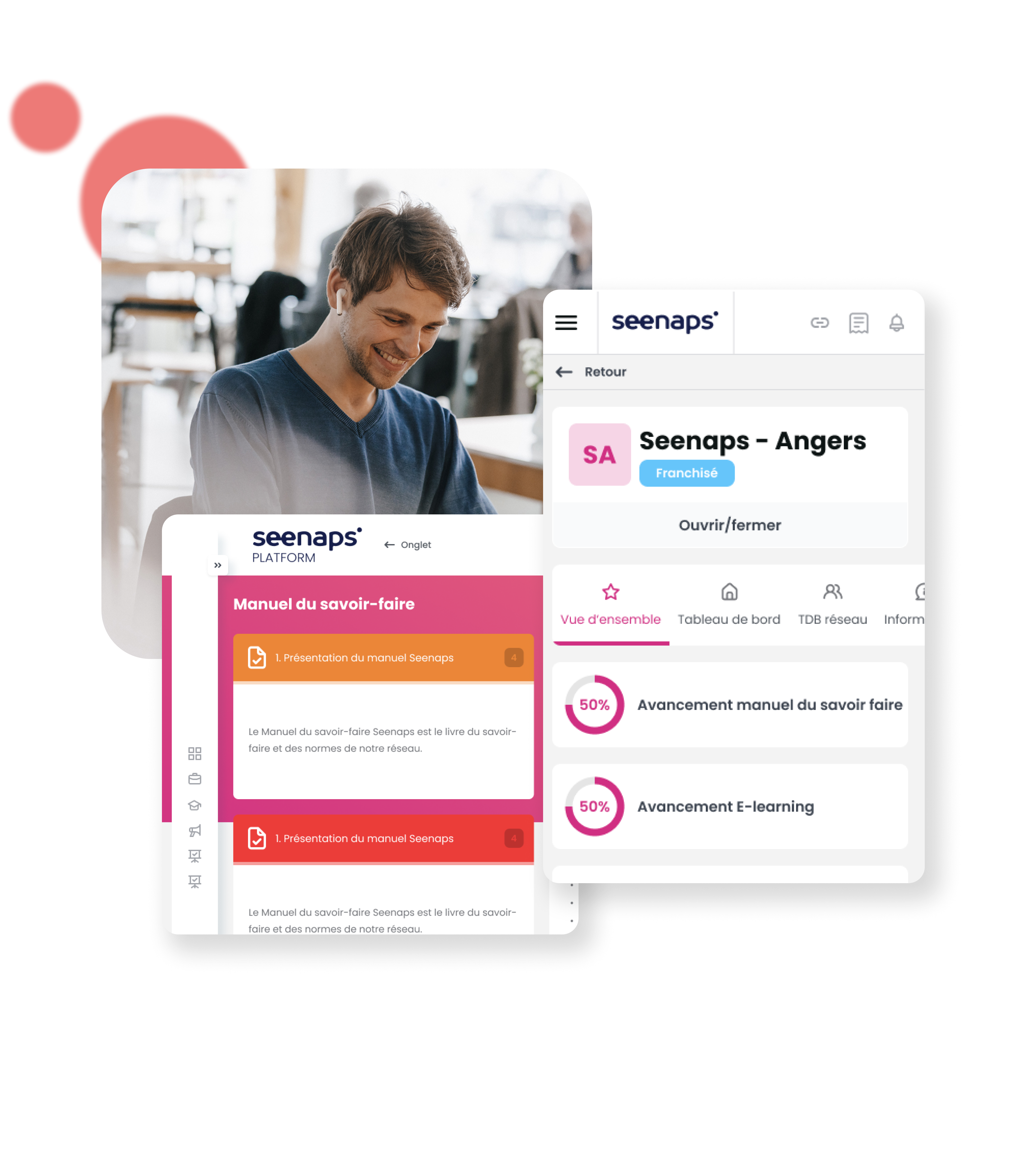 screenshot of Seenaps