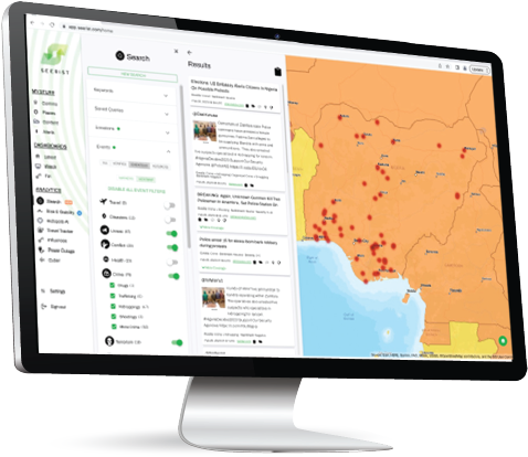 screenshot of Seerist