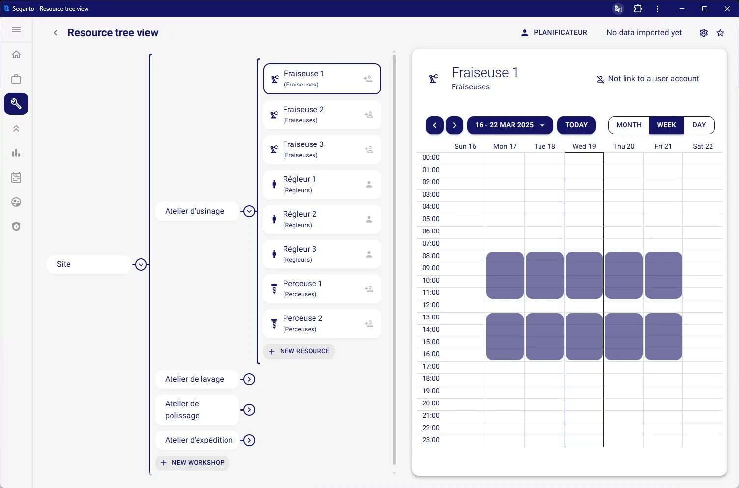 screenshot of Seganto