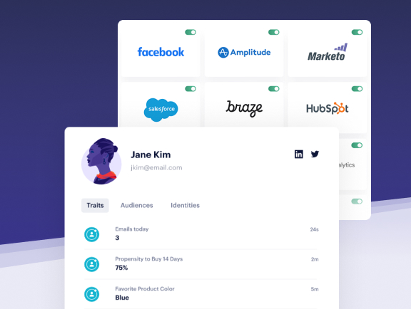 screenshot of Segment