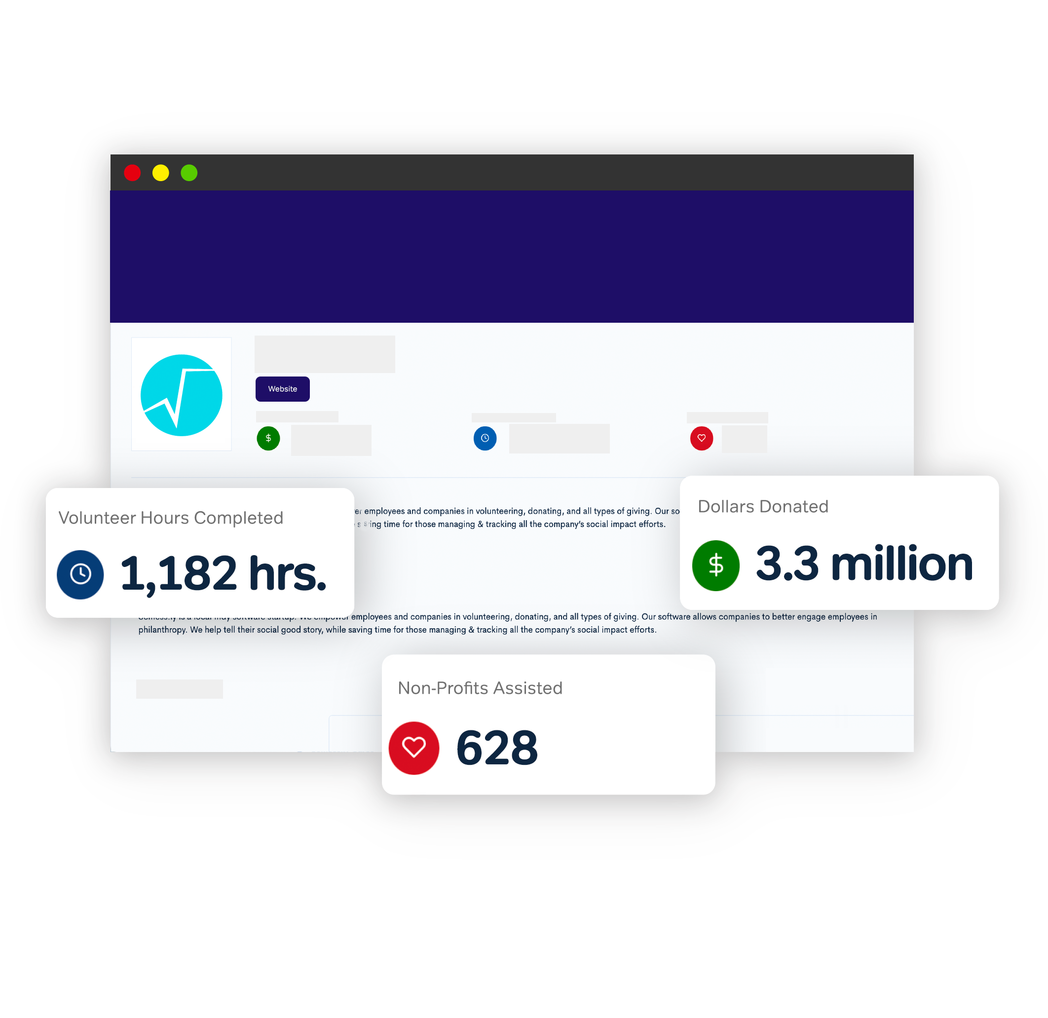 screenshot of Selflessly