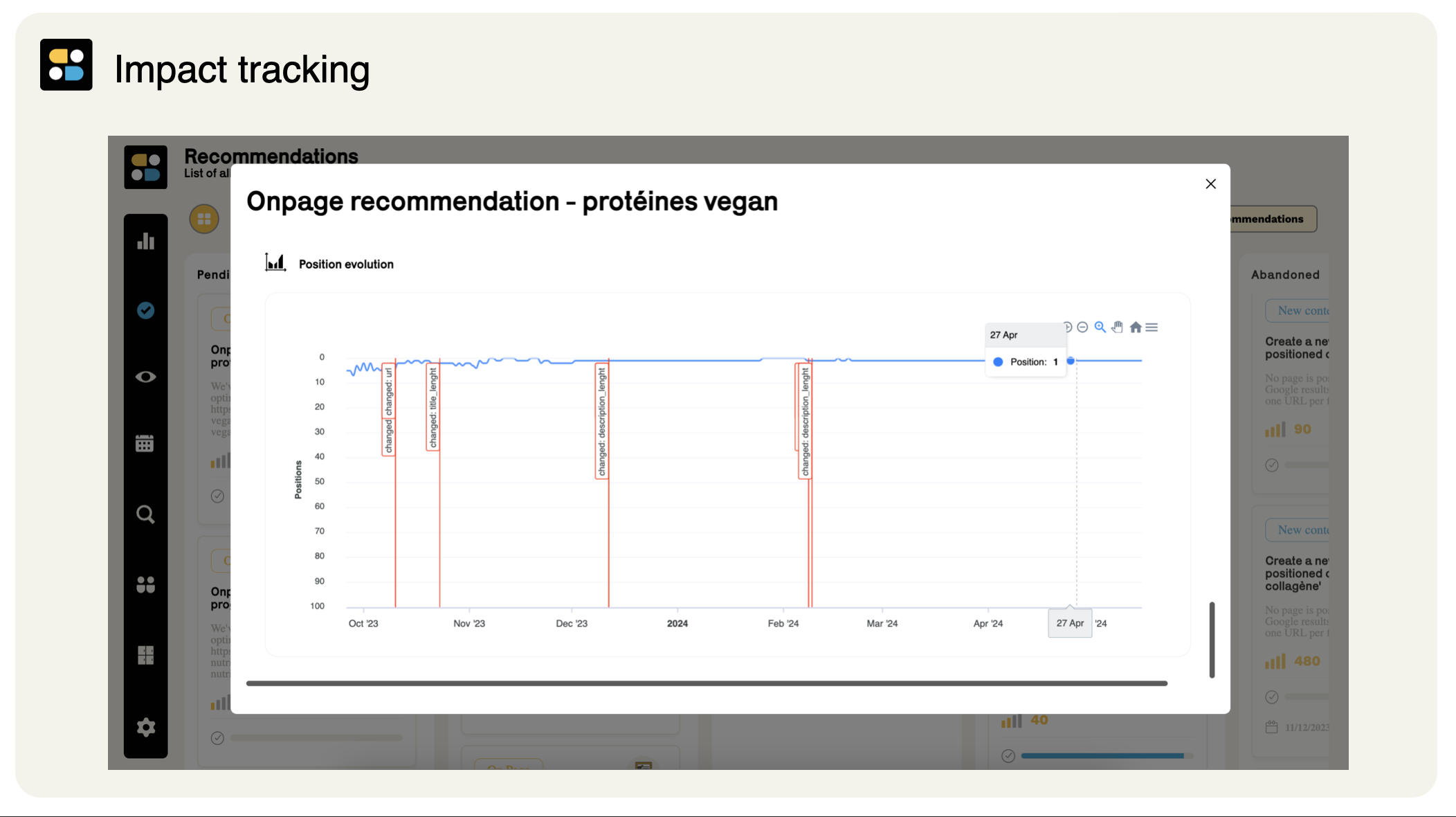 screenshot of Semactic