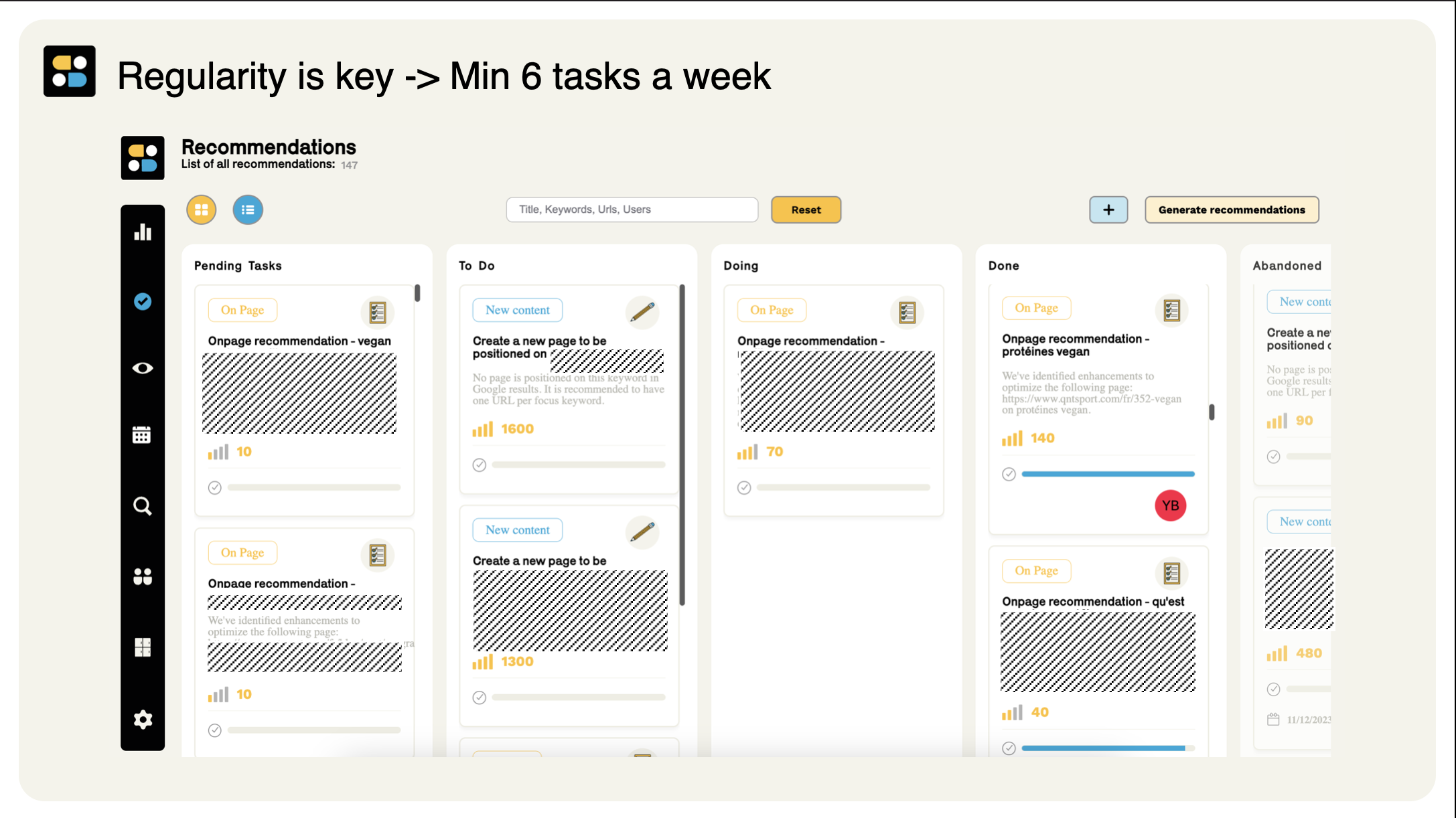 screenshot of Semactic
