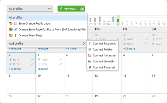 screenshot of Semrush