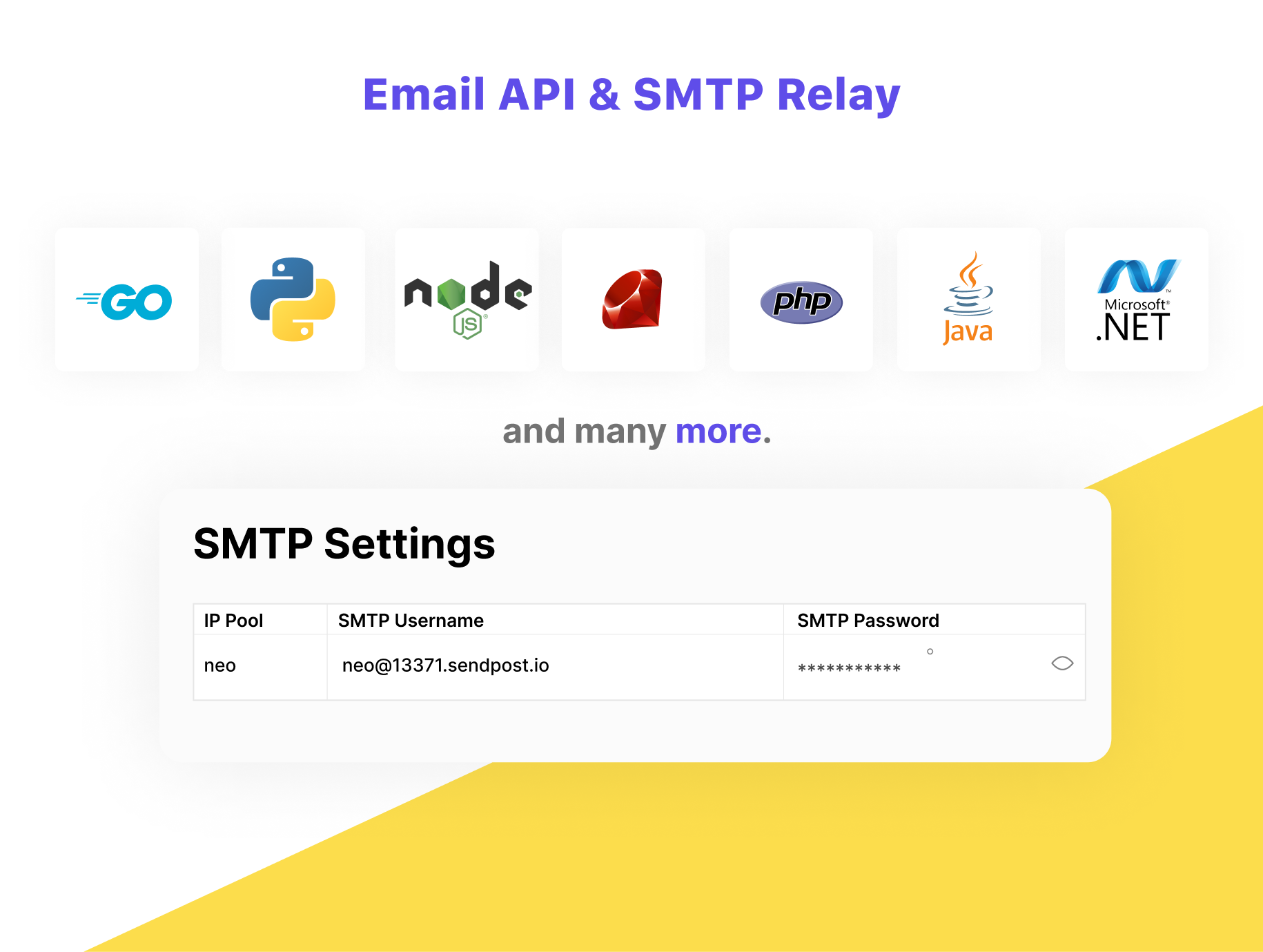 screenshot of SendPost