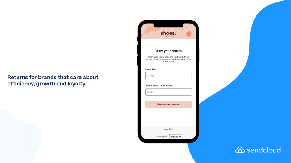 screenshot of Sendcloud