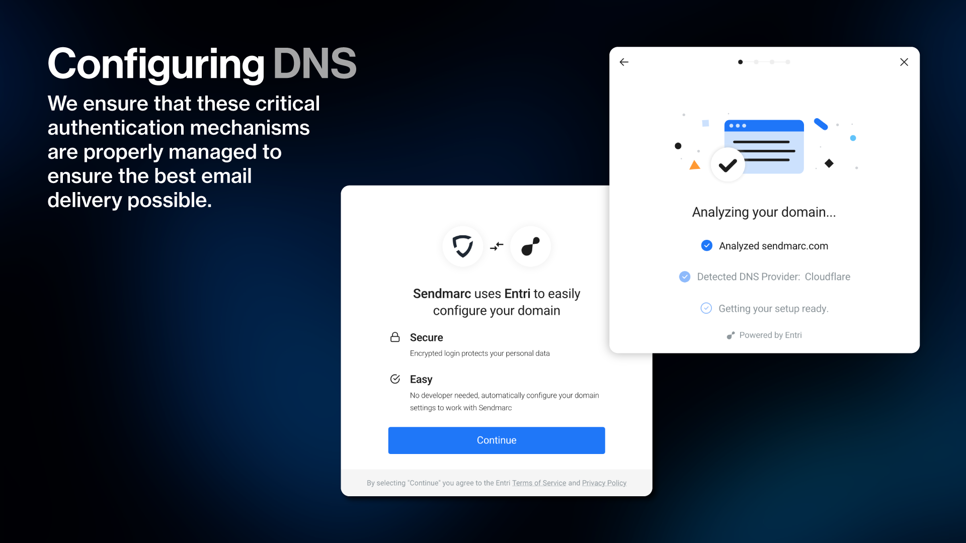 screenshot of Sendmarc