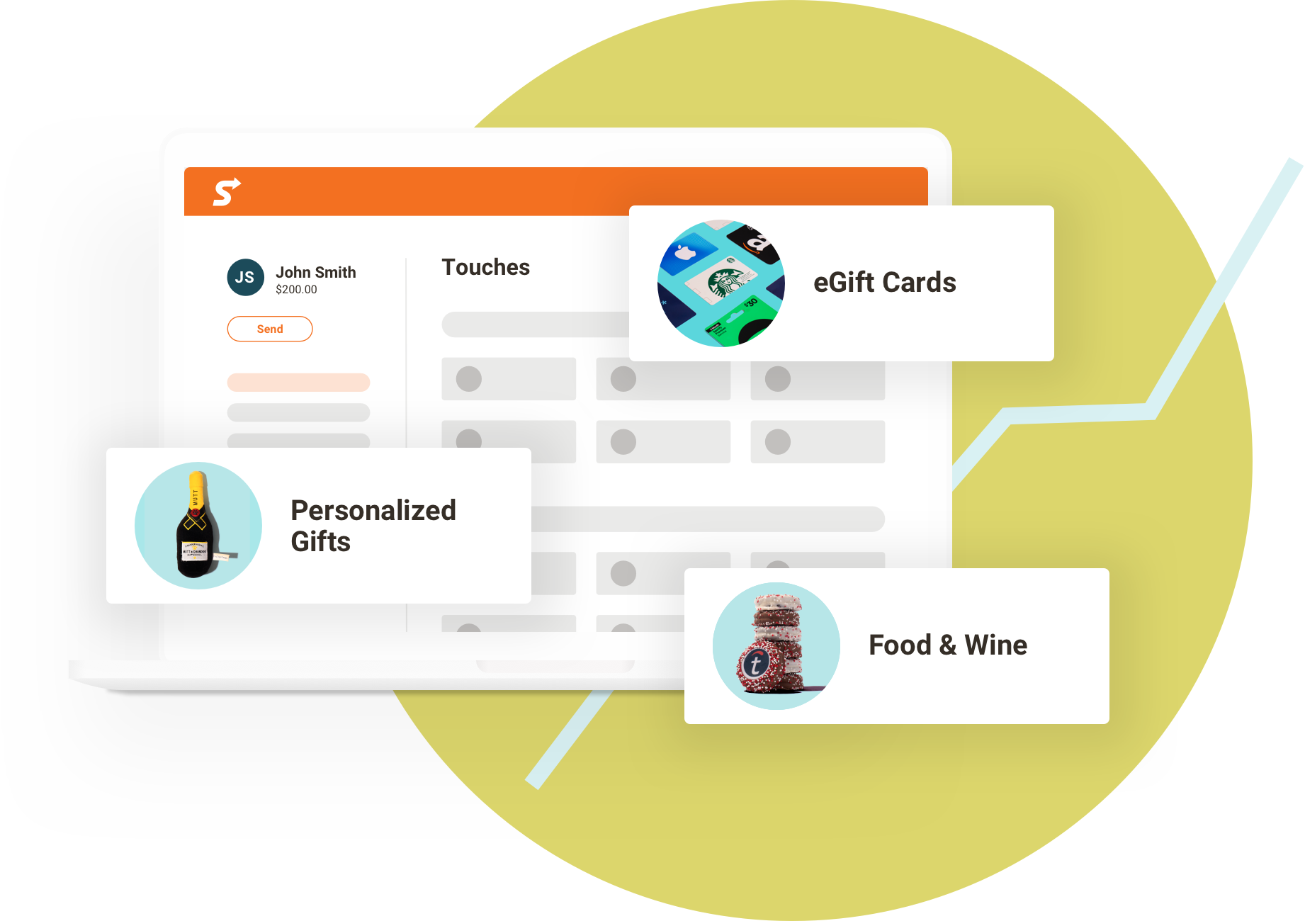 screenshot of Sendoso