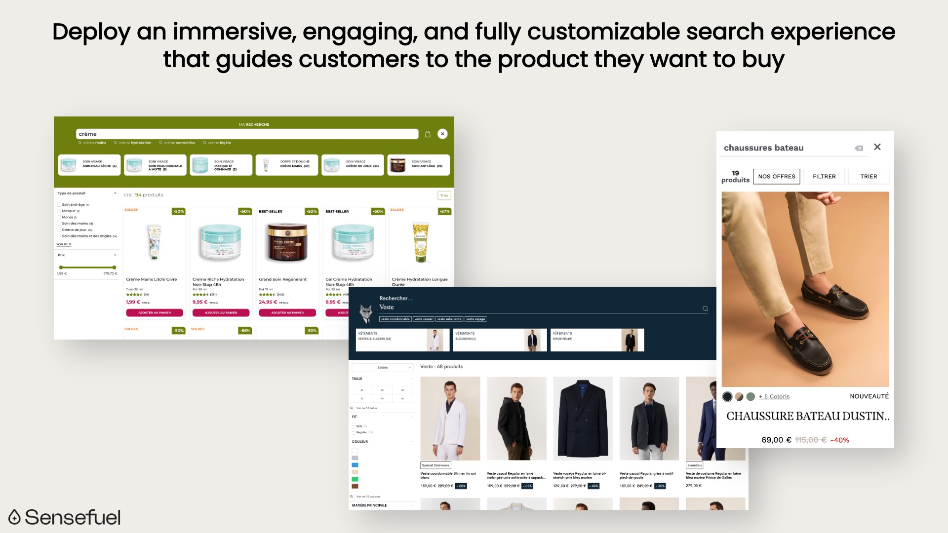 screenshot of Sensefuel