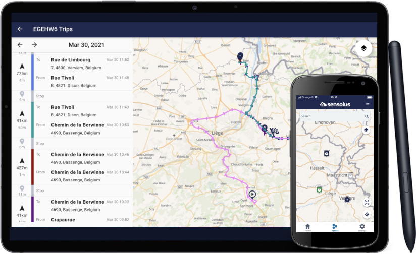 screenshot of Sensolus