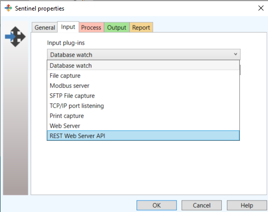 screenshot of Sentinel