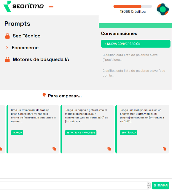 screenshot of SeoRitmo