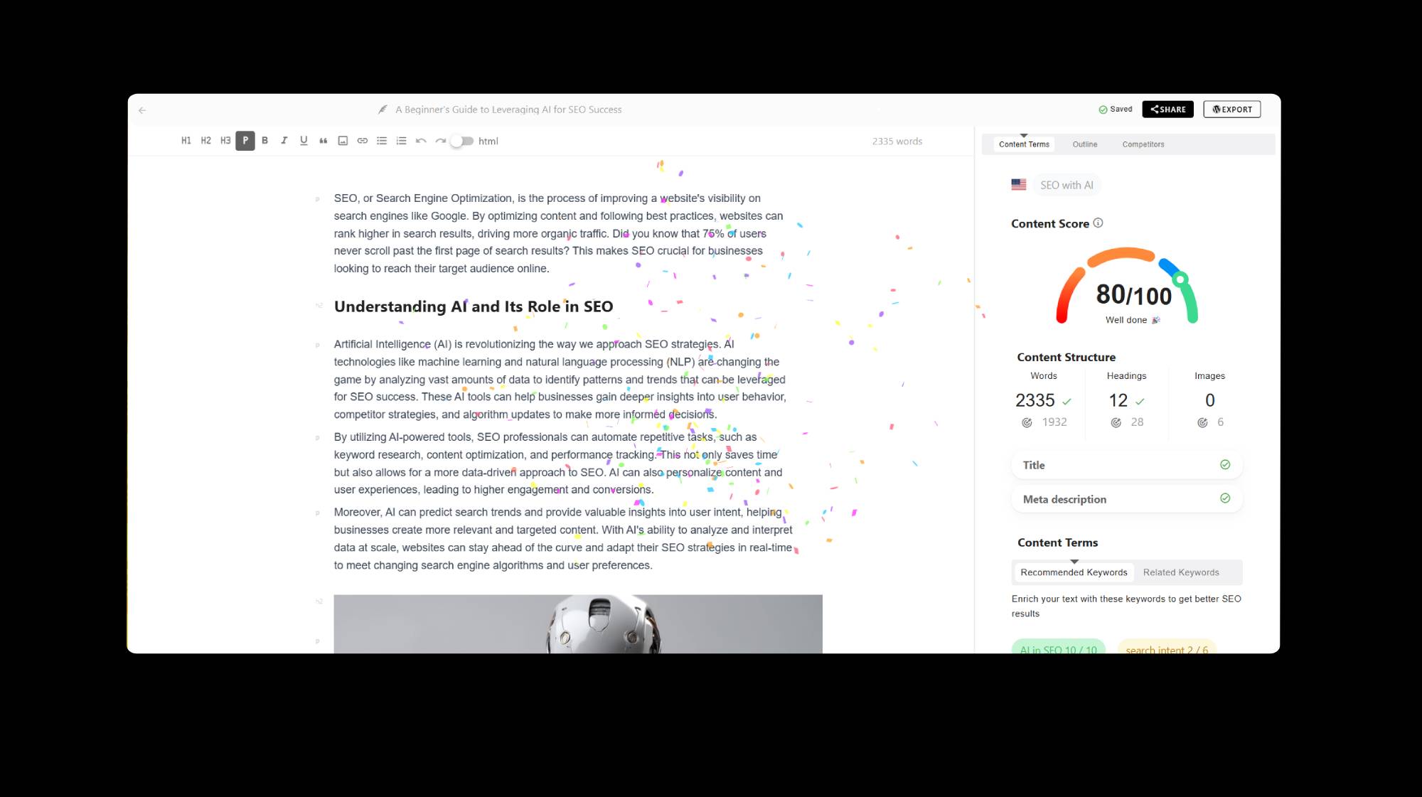 screenshot of Seomaker