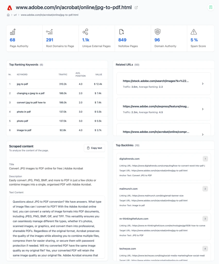 screenshot of Seonio