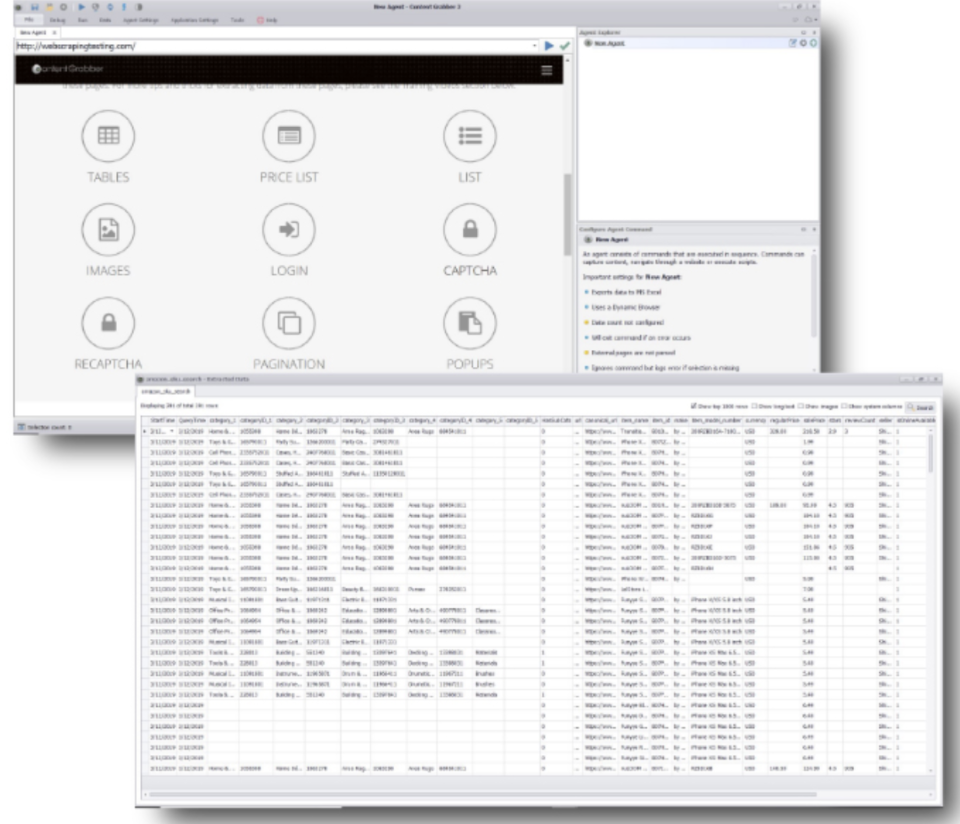 screenshot of Sequentum