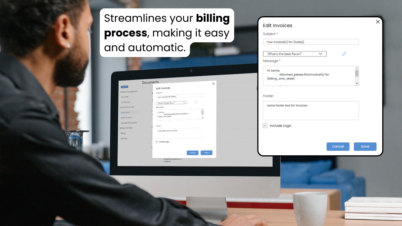 screenshot of SerenePractice