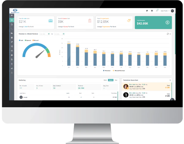 screenshot of ServiceFactor