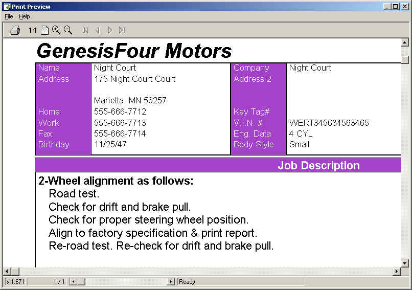 screenshot of ServiceShop