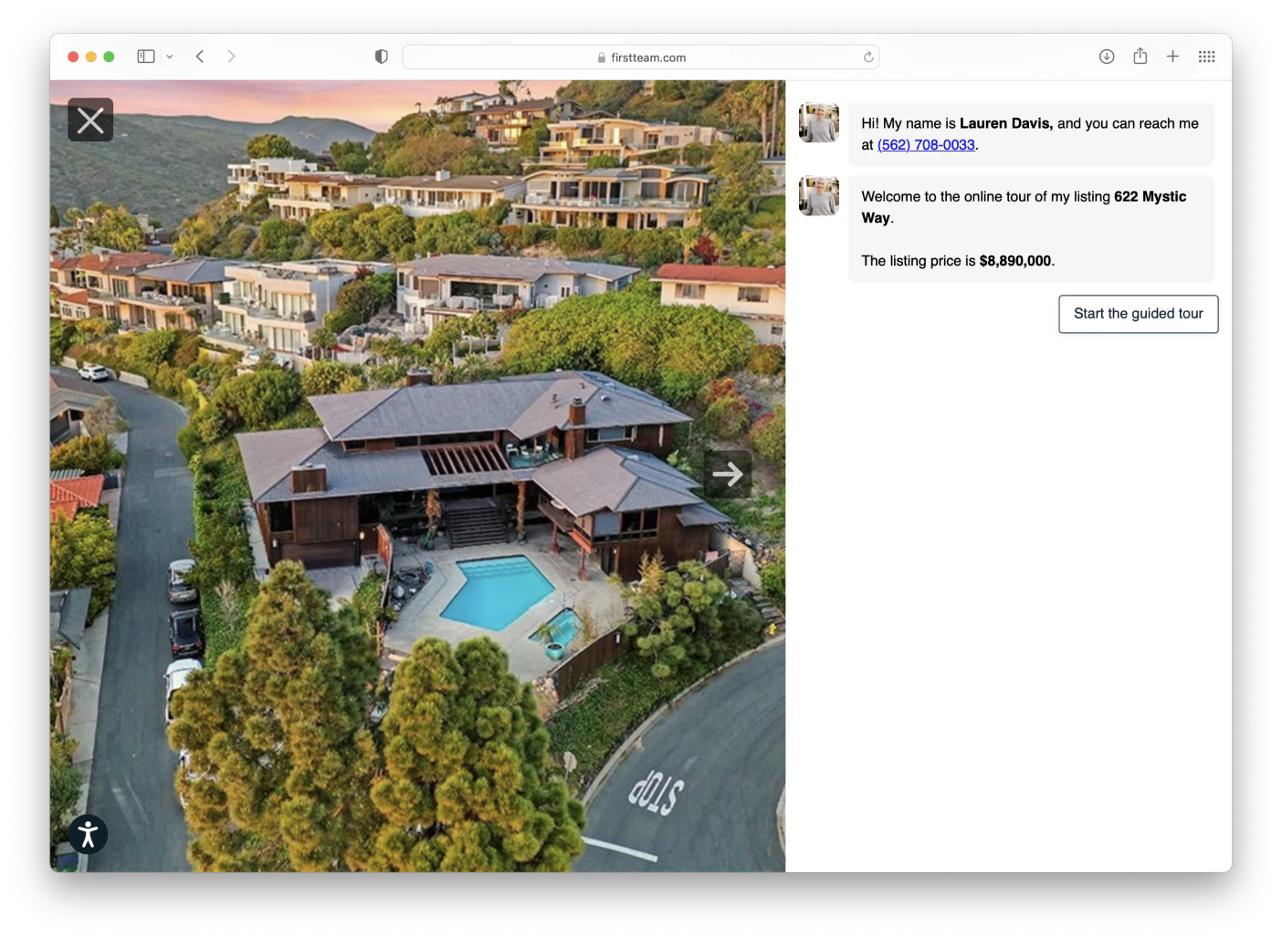screenshot of Serviceform