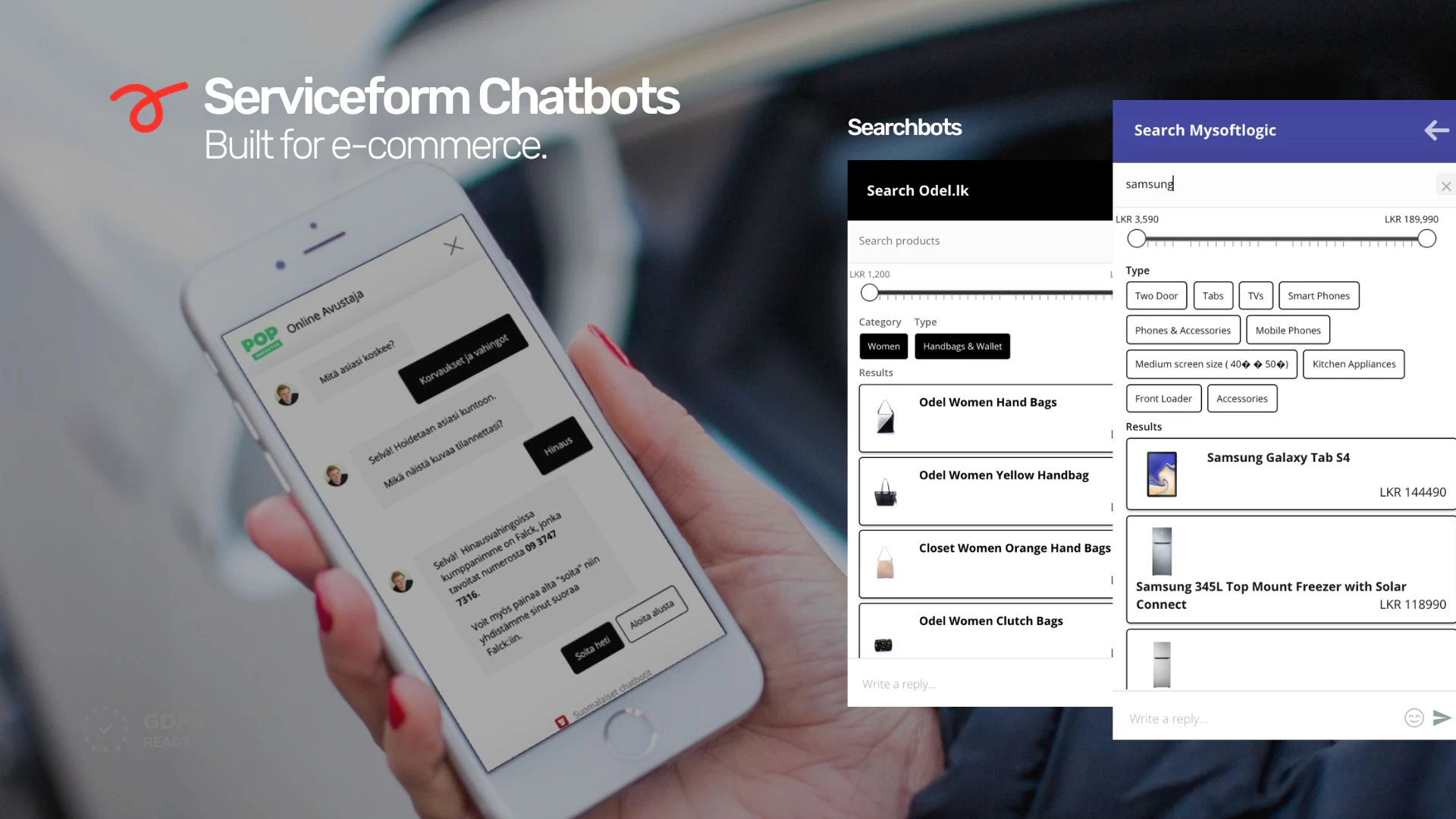 screenshot of Serviceform
