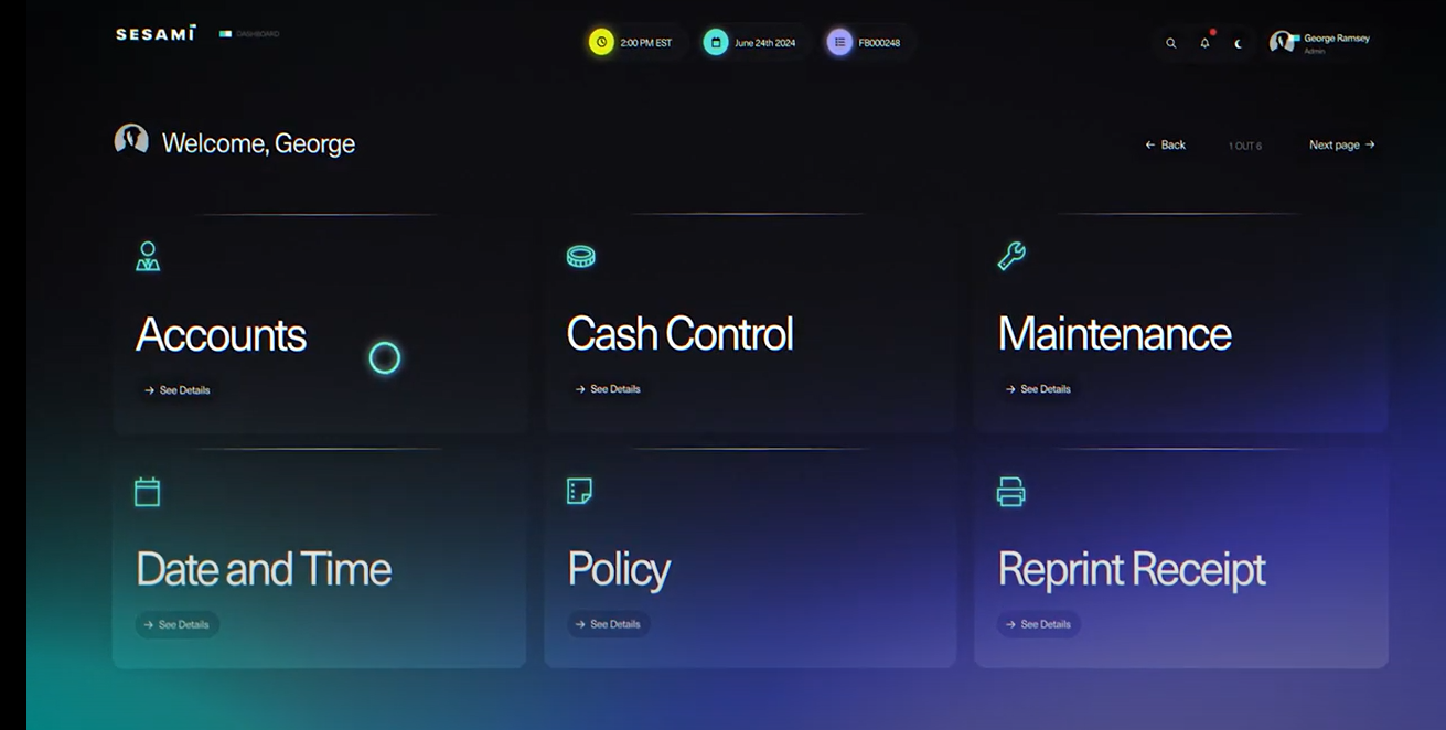 screenshot of Sesami