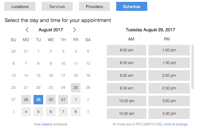 screenshot of Setster