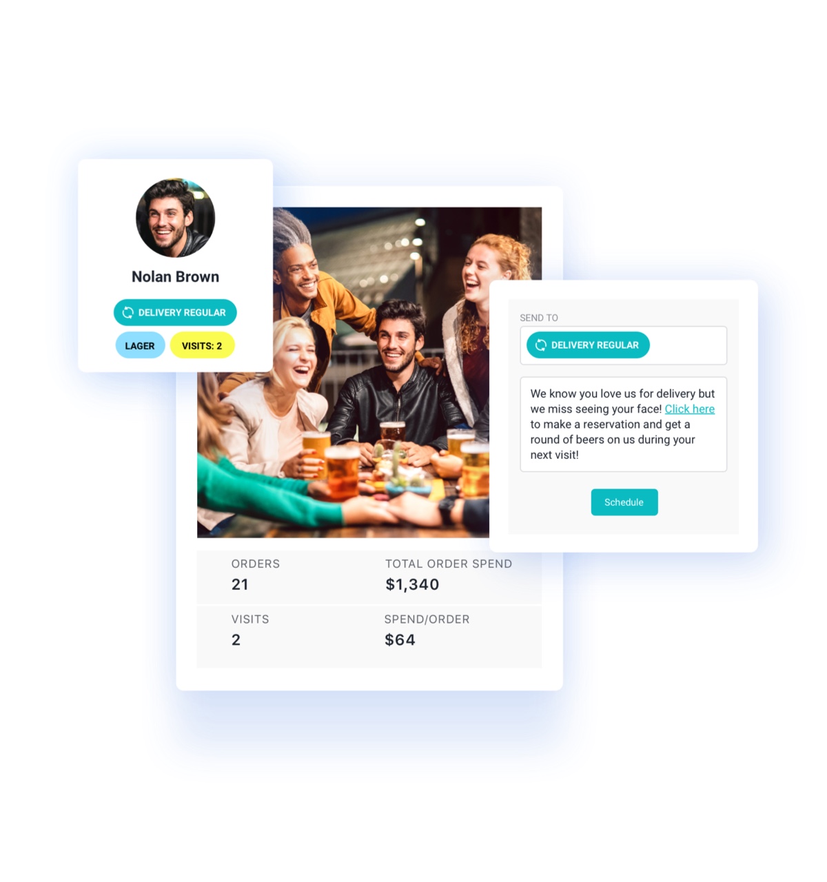 screenshot of SevenRooms