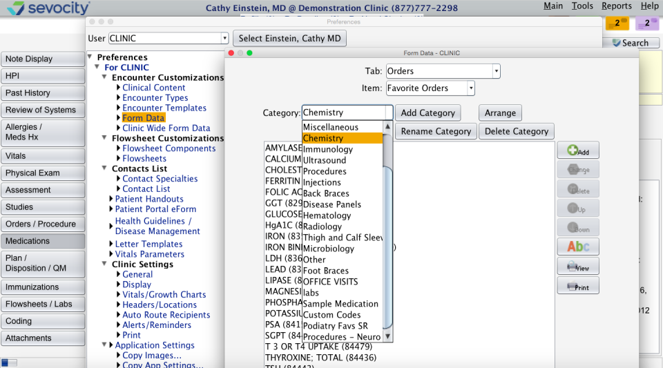screenshot of Sevocity