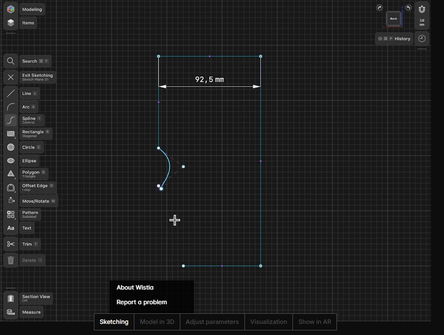 screenshot of Shapr3D