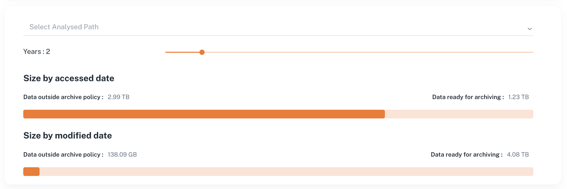 screenshot of ShareArchiver