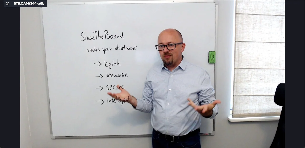 screenshot of ShareTheBoard