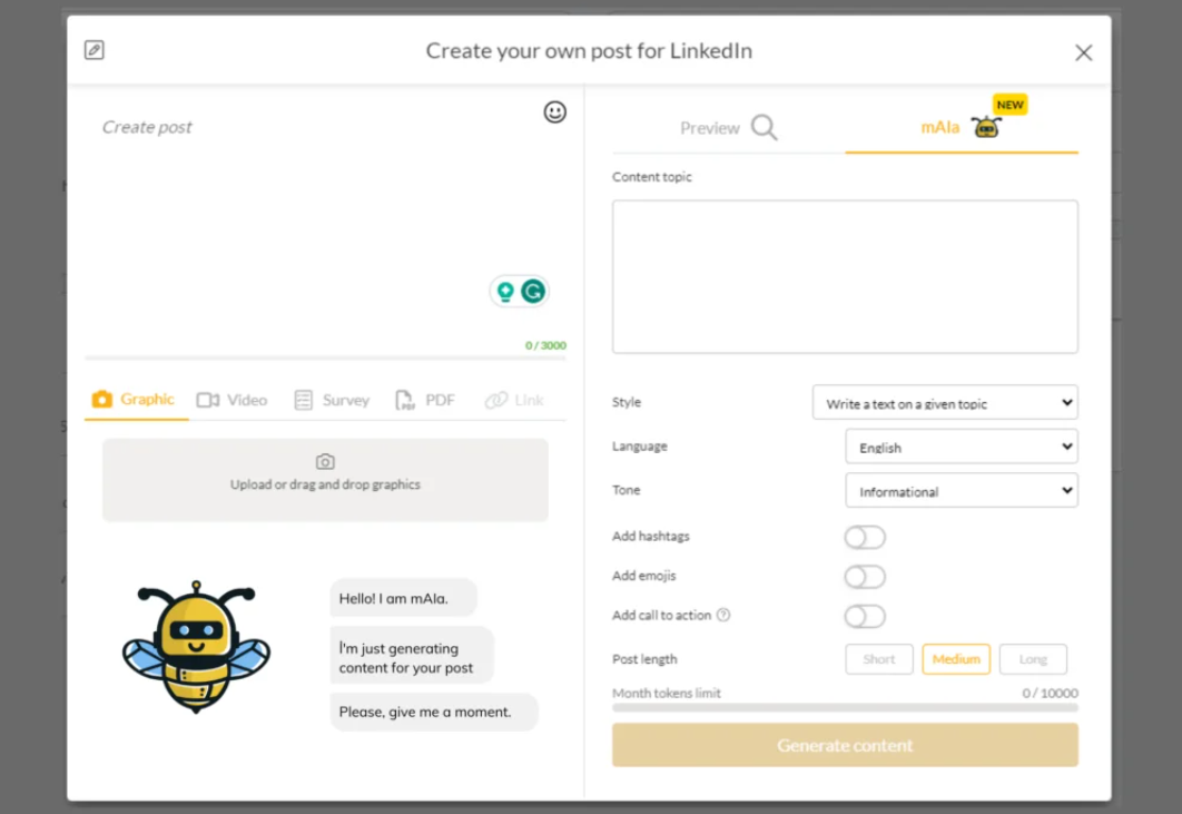 screenshot of Sharebee