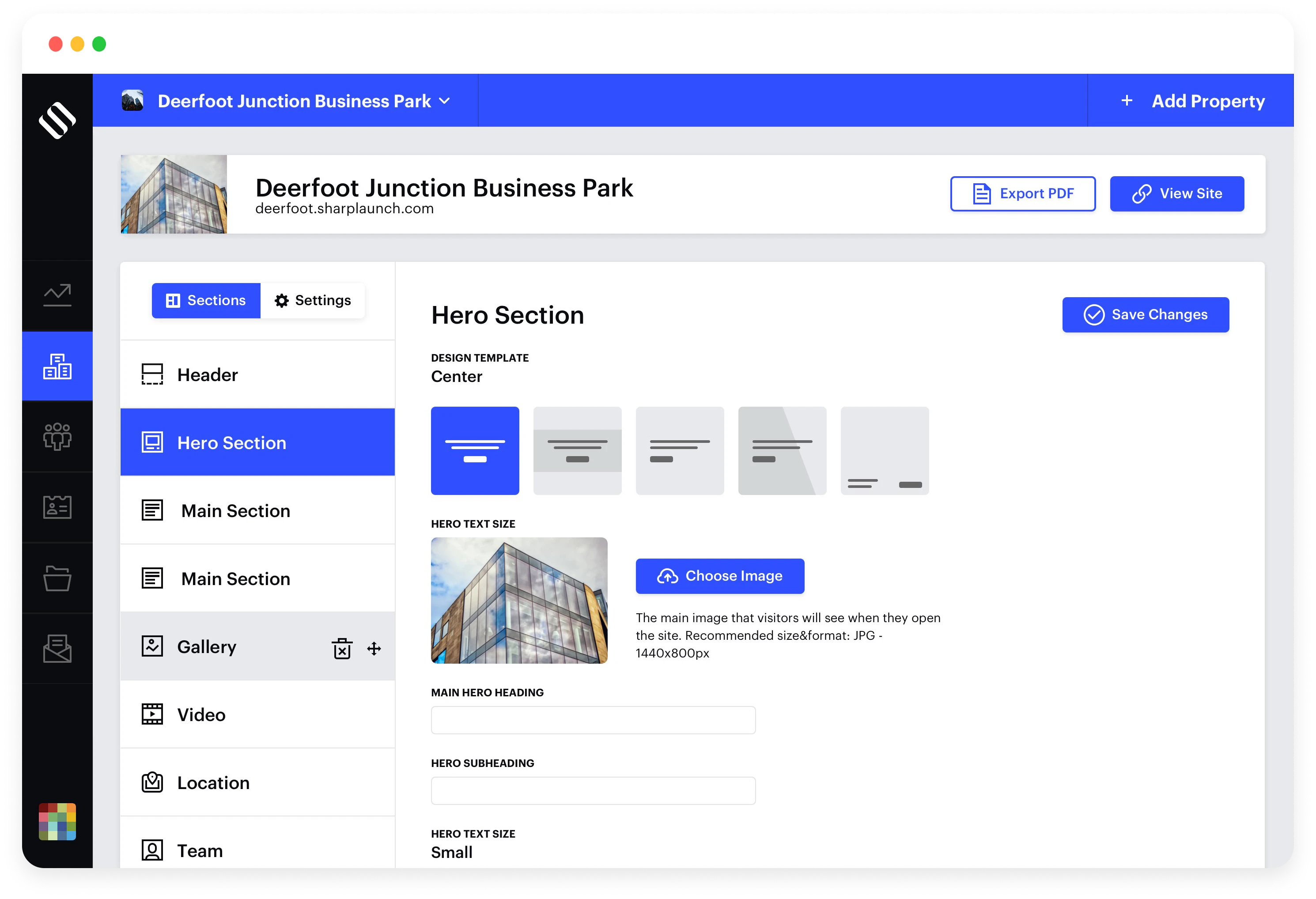 screenshot of SharpLaunch