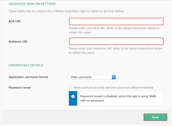 screenshot of Sharpr