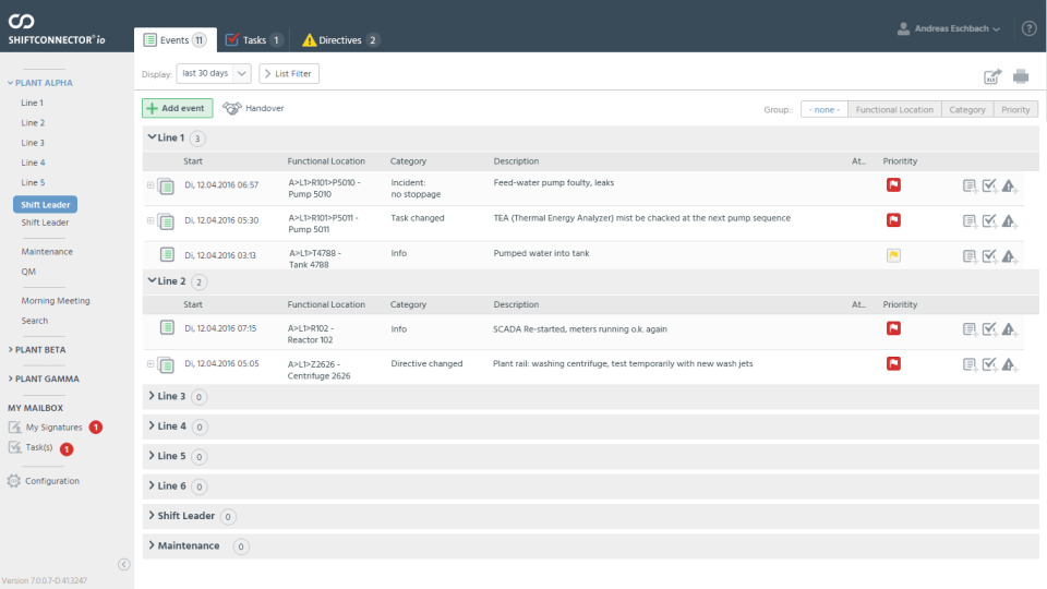 screenshot of Shiftconnector