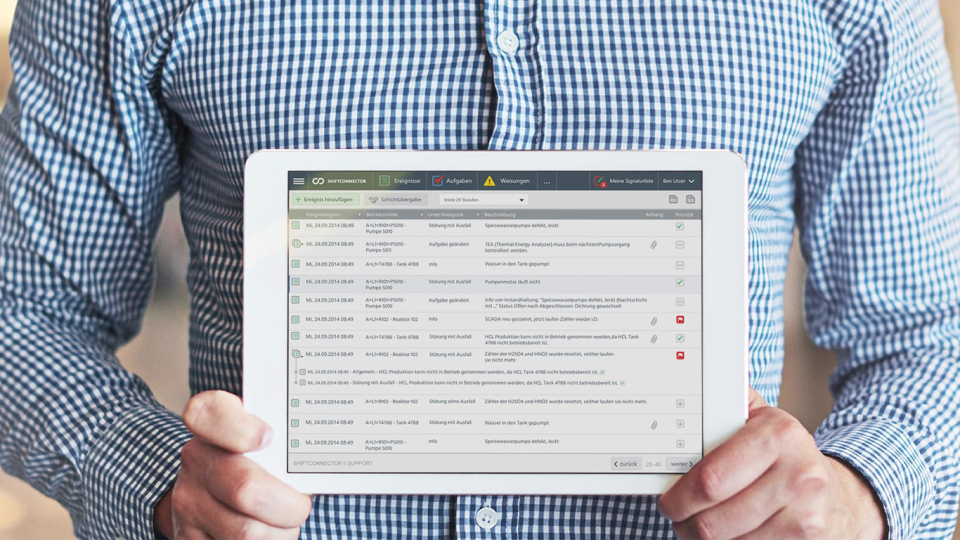 screenshot of Shiftconnector