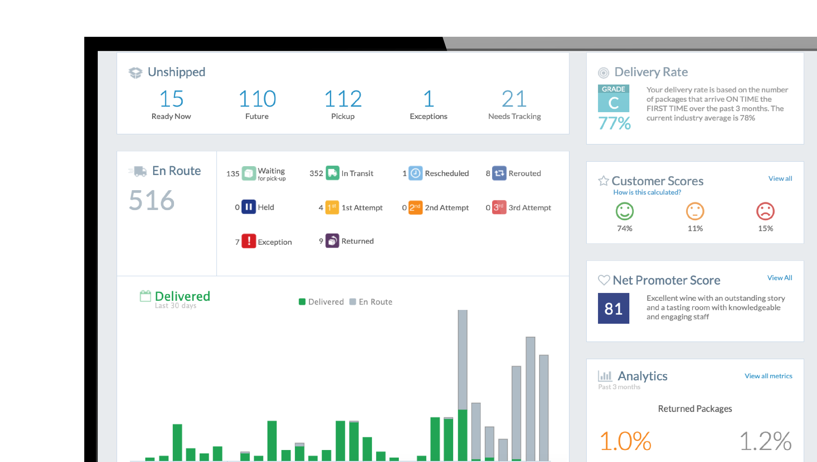 screenshot of ShipCompliant