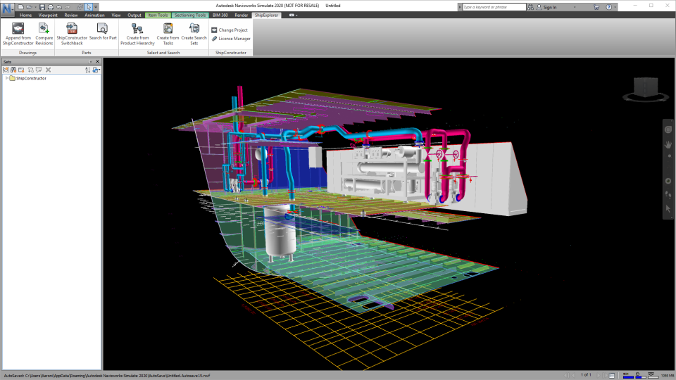 screenshot of ShipConstructor