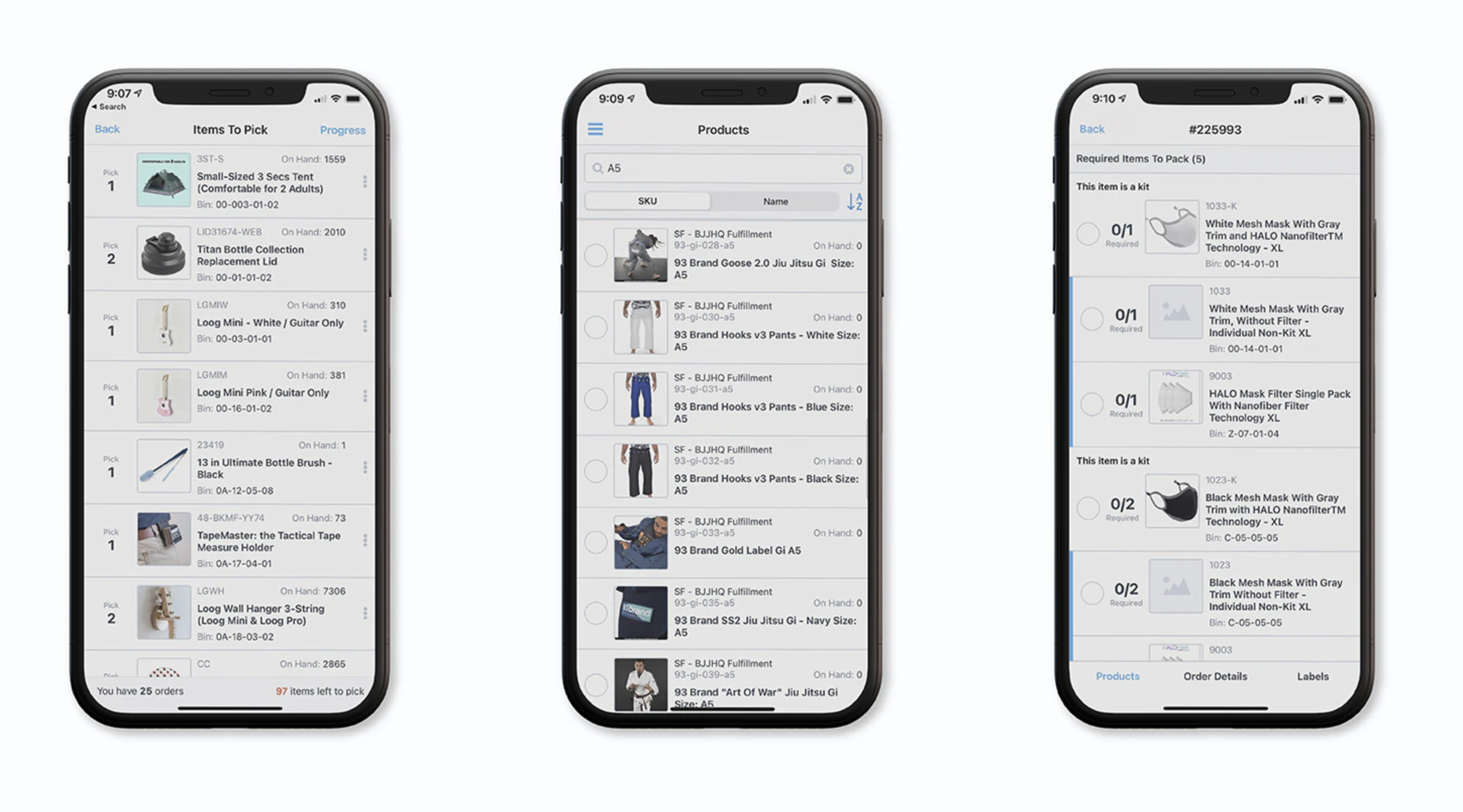 screenshot of ShipHero