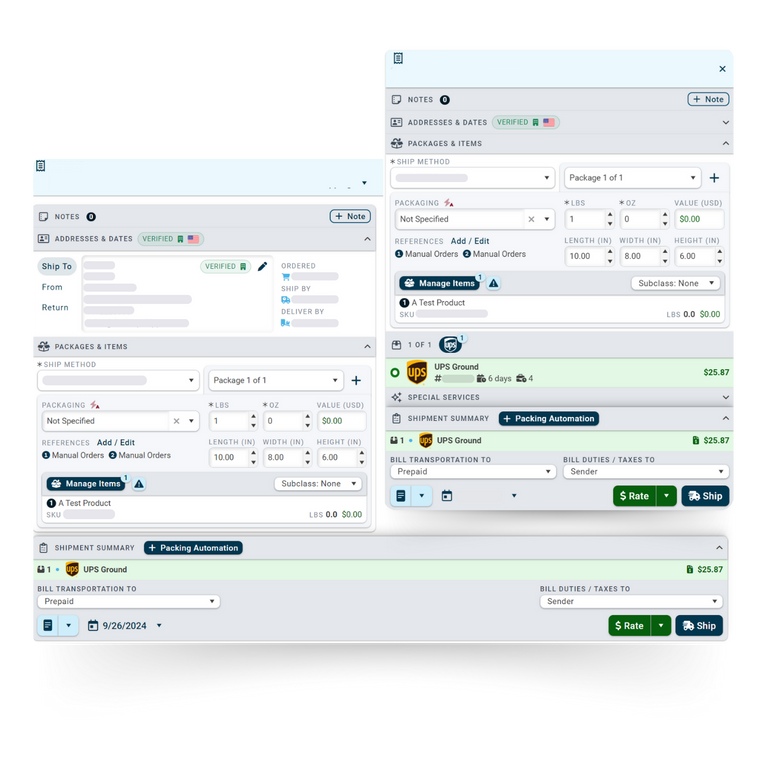 screenshot of ShipWise