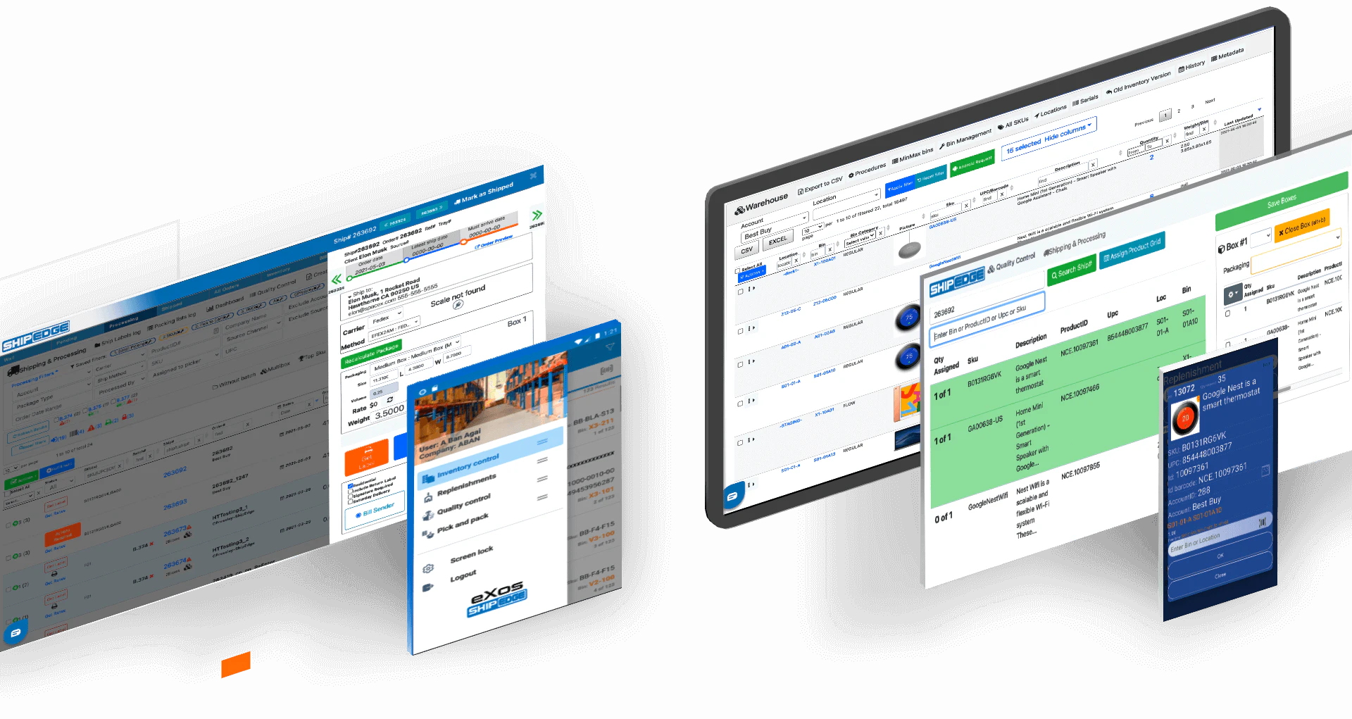 screenshot of Shipedge