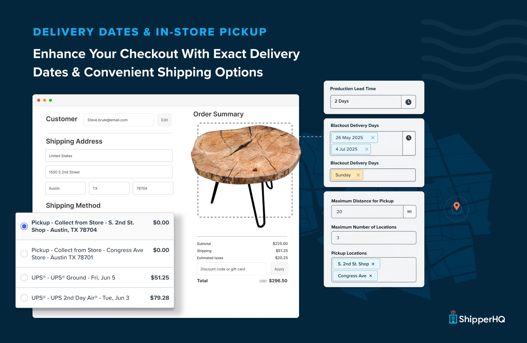 screenshot of ShipperHQ