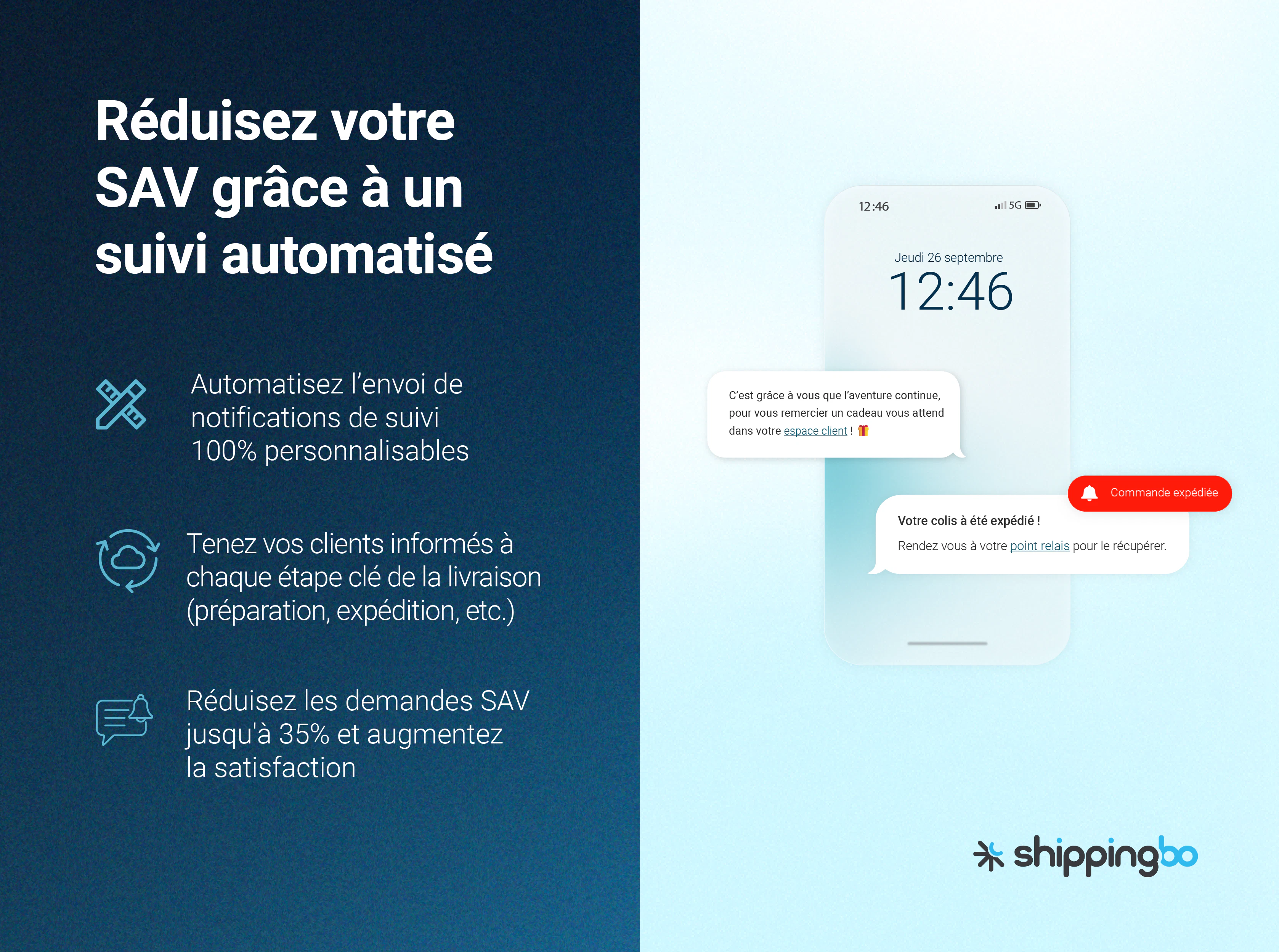 screenshot of Shippingbo