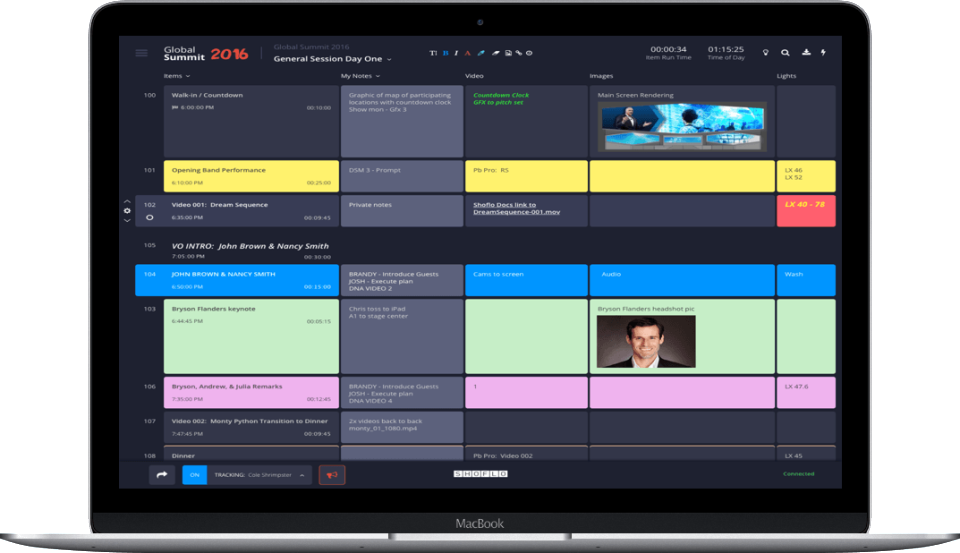 screenshot of Shoflo