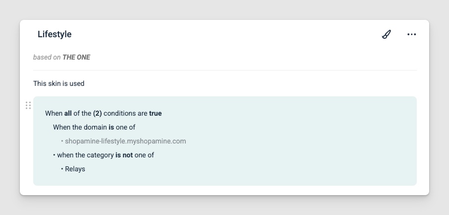 screenshot of Shopamine