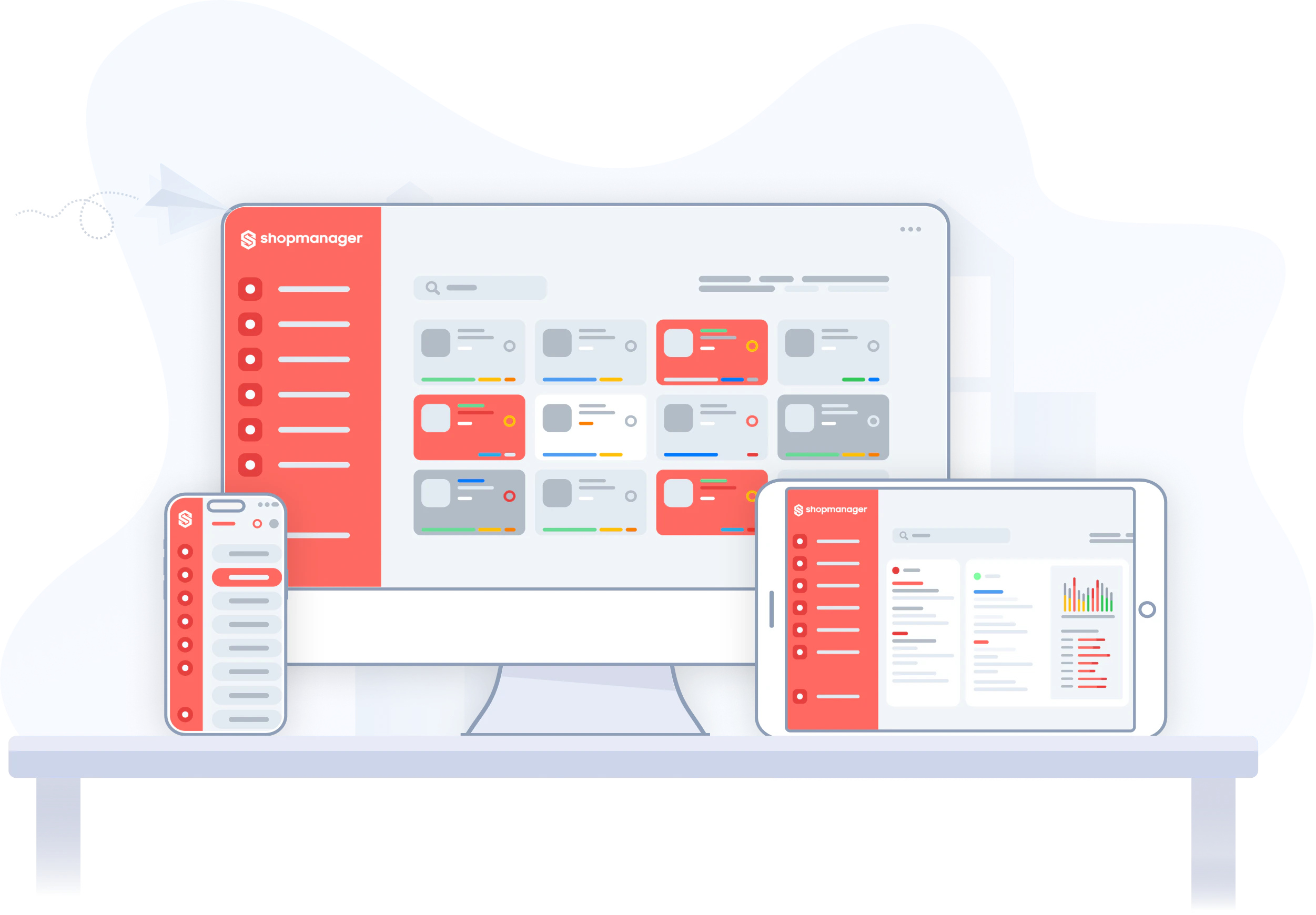 screenshot of Shopmanager