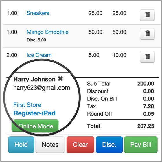 screenshot of Shoptree