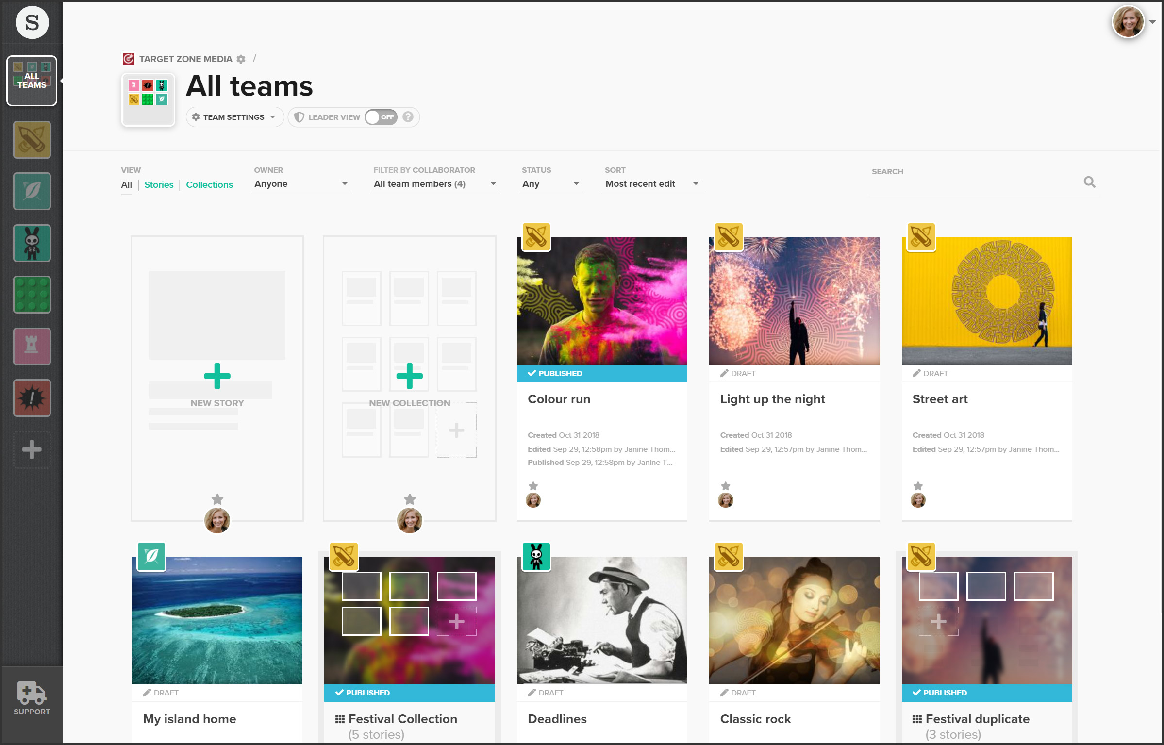 screenshot of Shorthand