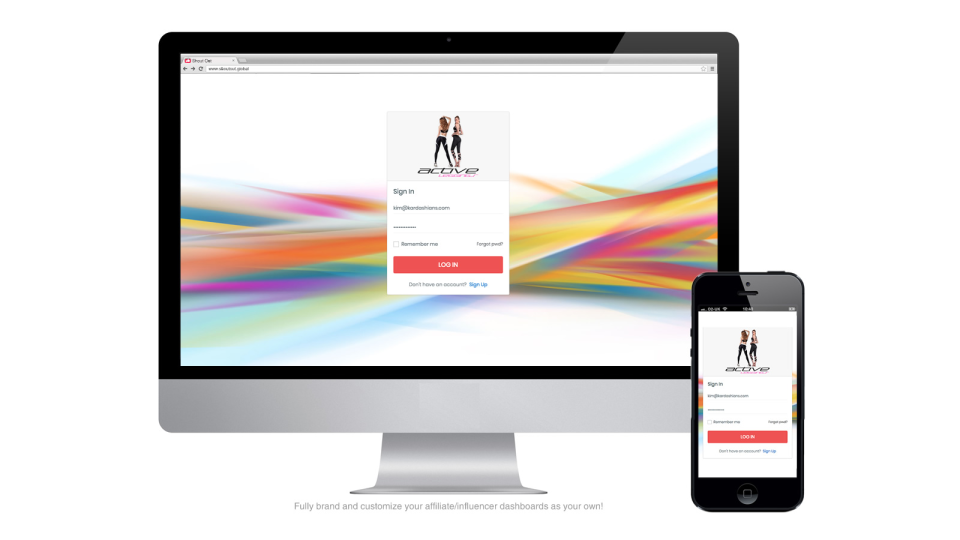 screenshot of ShoutOut